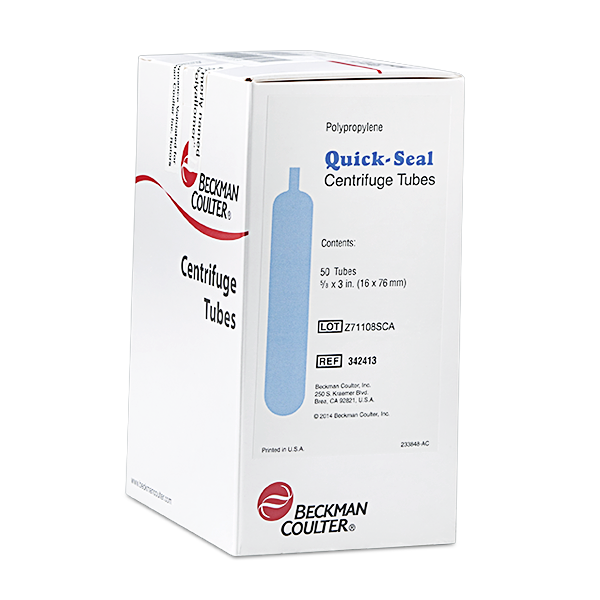 342413-13.5 mL Quick-Seal®  Polypropylene Tube, 16 x 76mm - 50Pk_1
